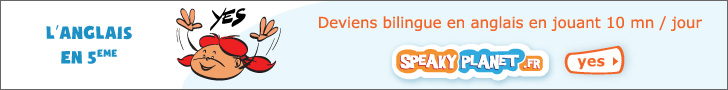 Anglais 5EME - SpeakyPlanet