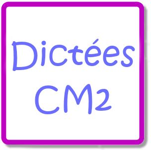 dictées audio de français cm2