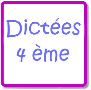 dictées audio de français 4eme